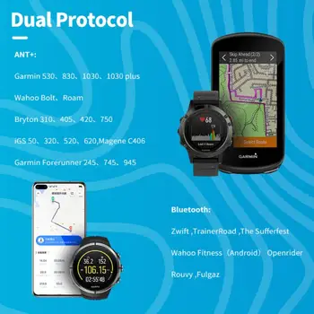 1/2 шт. Датчик частоты вращения педалей, GPS спидометр, Bluetooth 4.0 ANT + датчик скорости велосипеда для Magene Изображение 2