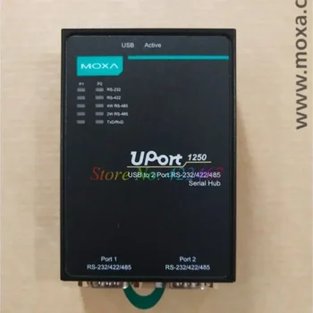 1 шт. Новый оригинальный преобразователь MOXA UPORT1250 USB в 2-портовый RS-232 422 485
