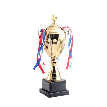 1 шт. трофей спортивного матча, металлический трофей, почетный трофей школьного турнира для церемонии соревнований (34 см)