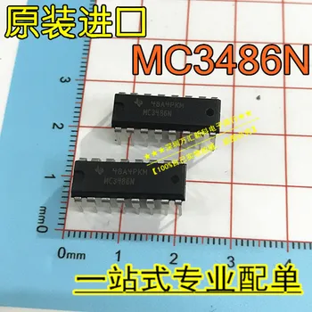 10 шт. оригинальный новый MC3486N DIP-16 Коллектор MC3486