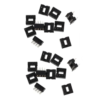 20 X 8-контактных разъемов DIP IC, переходных разъемов типа припоя
