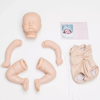 20 дюймов возрожденная Розали Виниловая Кукла Комплект с COA свежий цвет полный комплект кукла комплект с телом популярный DIY kit