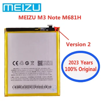 2023 Года Оригинальная Сменная Батарея 4000 мАч BT61 Для Meizu M Версии M3 Note M681H/L Версии M3 Note L681H Аккумуляторы Для телефонов Изображение 2