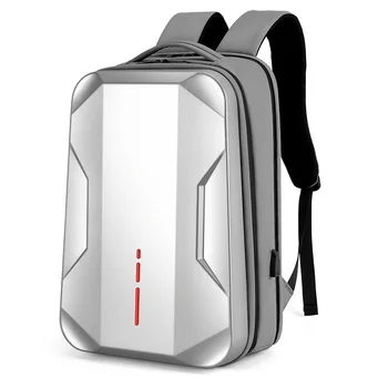 2023 Новый мужской рюкзак для ноутбука, 17,3-дюймовый деловой рюкзак для пригородных поездок, пластиковый Водонепроницаемый игровой рюкзак, сумка для компьютера в жестком корпусе