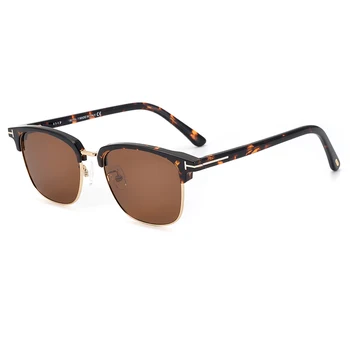2024 Новые женские Роскошные солнцезащитные очки для мужчин, модные Поляризованные дизайнерские очки для вождения автомобиля, популярные Винтажные Солнцезащитные очки для мотокросса TF5683-B