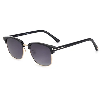 2024 Новые женские Роскошные солнцезащитные очки для мужчин, модные Поляризованные дизайнерские очки для вождения автомобиля, популярные Винтажные Солнцезащитные очки для мотокросса TF5683-B Изображение 2