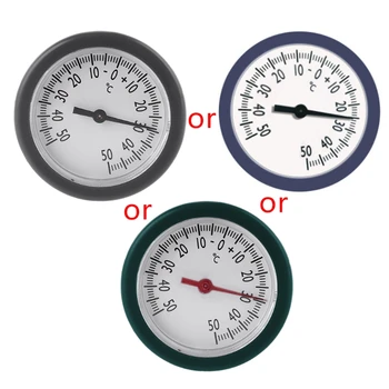 50-фунтовый мини-термометр для помещений Датчик контроля температуры Настенный термометр Подходит для домашнего стола кухни офиса