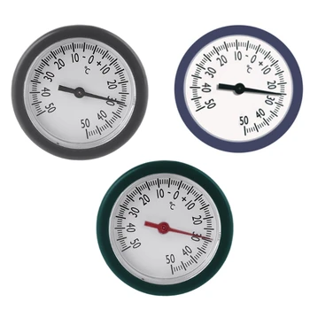 50-фунтовый мини-термометр для помещений Датчик контроля температуры Настенный термометр Подходит для домашнего стола кухни офиса Изображение 2