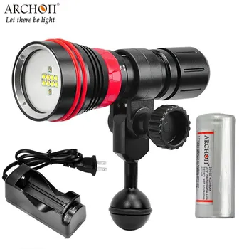 Archon W32R D26VR 2000 люмен Белый и красный светодиодный светильник для подводной съемки и видео с аквалангом