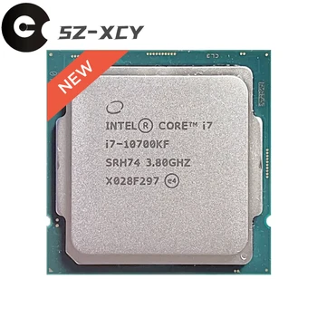 Intel Core i7-10700KF i7 10700KF 3,8 ГГц Восьмиядерный 16-потоковый процессор Процессор L2 = 2 М L3 = 16 М 125 Вт LGA 1200 Герметичный, но без кулера Изображение 2