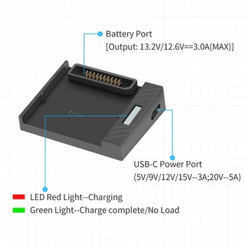 USB-зарядное устройство для дрона Gimbal для DJI MAVIC AIR 2 / зарядное устройство AIR 2S с одноканальной аккумуляторной батареей Изображение 2