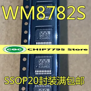 WM8782SEDS, WM872S, WM8782, WM8728S, микросхема аналого-цифрового преобразователя SSOP20