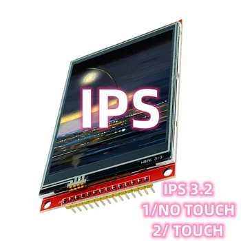 ГОРЯЧИЙ IPS Последовательный ESP32 3,2-дюймовый Красный модуль ДВА ВАРИАНТА TFT LCD ILI9341 SPI 320 * 240 Электроника