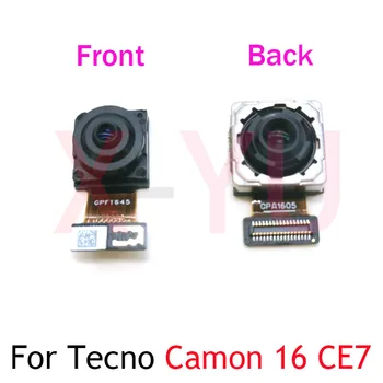 Для Tecno Camon 16 CE7J CE7 Запчасти для ремонта модуля большой фронтальной камеры заднего вида, гибкого кабеля