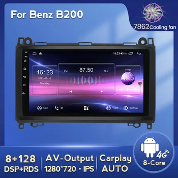 Европейский склад Android 11 Carplay Автомобильный Радио Видео Мультимедийный Плеер GPS Для Mercedes Benz W169 W245 W639 W906 Sprinter B200