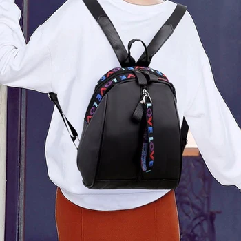 Женский мини-рюкзак, сумка через плечо, подростковый многофункциональный рюкзак большой емкости, женский