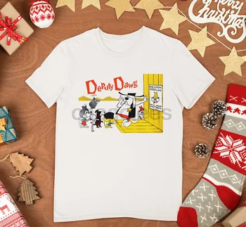 Забавная футболка Deputy Dawg, хлопковая футболка унисекс, забавный подарок, все размеры S-4XL NN651