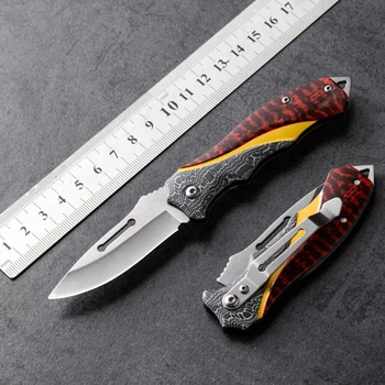 Карманный Походный складной нож Тактические ножи выживания Охотничье Походное лезвие Edc Multi High Hardness Survival Knife