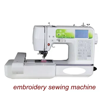 Компьютерная вышивальная машина для автоматического шитья с ЖК-дисплеем Home DIY с пользовательским названием, многофункциональная швейная плоская вышивальная машина Изображение 2