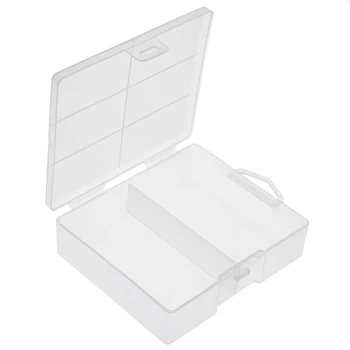 Контейнер-Органайзер Портативный Держатель Коробка для хранения из прозрачного пластика Удобные Аксессуары для 24 батареек типа АА