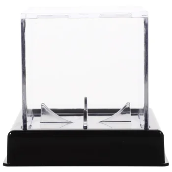 Коробка для хранения бейсбола Настольный чехол Бытовой футбольный дисплей Аксессуар для софтбола Акриловый