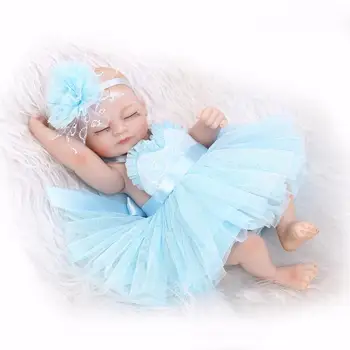Красивая кукла, реалистичная мягкая, анатомически правильная 10-дюймовая кукла reborn Baby Girl, подходящая для детей