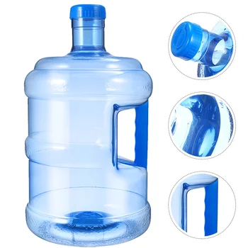 Кувшин для воды объемом 1,32 галлона, 5-литровая бутылка для воды, Переносная Ручка для ведра для воды, Контейнер для воды для кемпинга