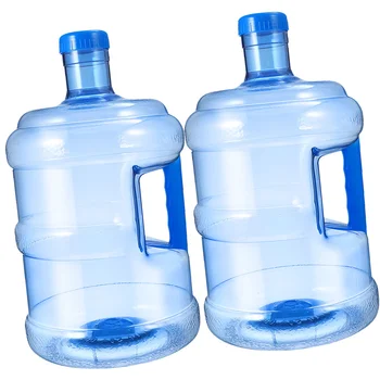 Кувшин для воды объемом 1,32 галлона, 5-литровая бутылка для воды, Переносная Ручка для ведра для воды, Контейнер для воды для кемпинга Изображение 2