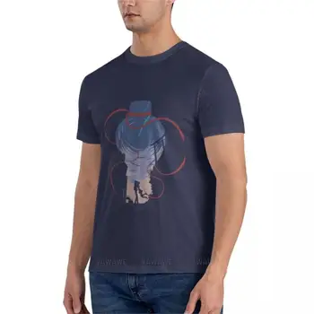 Летняя футболка мужская Unmei no akai ito, классическая футболка с круглым вырезом, одежда из аниме, мужские графические футболки, хлопковая мужская футболка Изображение 2