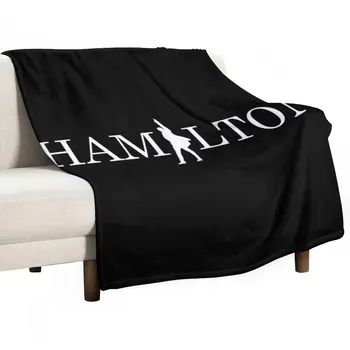 Маски и футболки с логотипом Hamilton text, пледы, тонкие одеяла, Диваны для декора, Спальный мешок, одеяла для диванов