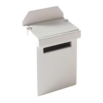 Миниатюрный деревянный почтовый ящик в масштабе 1: 12, Аксессуар для украшения дома с крышкой, подарок для детей, белый
