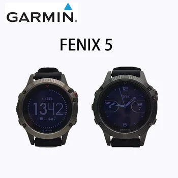 Многофункциональные наручные спортивные часы Garmin FENIX 5 с оптическим пульсом на открытом воздухе, 95% новые, без оригинальной коробки