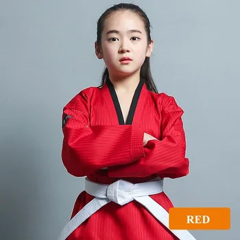 Многоцветная Детская Форма Для Тхэквондо Dobok WTF Tae Kwon Do Боевые Искусства Gi Performance Одежда Для Тхэквондо И Каратэ Спортивная Одежда