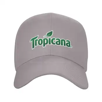 Модная качественная джинсовая кепка с логотипом Tropicana, вязаная шапка, бейсболка Изображение 2