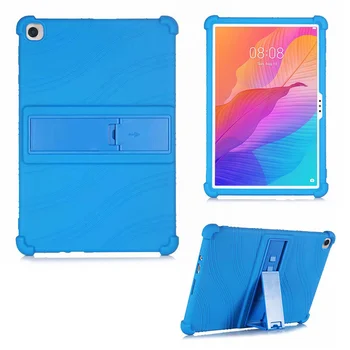 Мягкий Силиконовый Чехол Для Honor Pad X8 Lite Case Kids Safety Funda с Подставкой Для Honor Tablet X8 Shell 4 Противоударные Подушки Безопасности