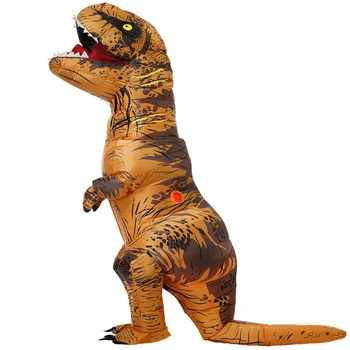 Надувной костюм динозавра для взрослых и детей, T-Rex, косплей, Аниме, Маскарадный костюм, костюмы на Хэллоуин для мужчин и женщин