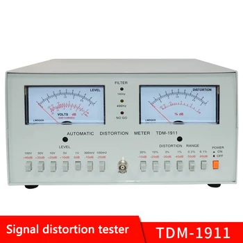 Настольный тестер искажений TDM-1911 Автоматический измеритель искажений 0,01%-30% Измеритель искажений звука 110/220 В YZ