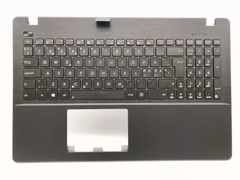 Новая подлинная датская шведская норвежская финская клавиатура Nordic для Asus X552VL X552W X552WA X552WE Topcase с черной подставкой для рук
