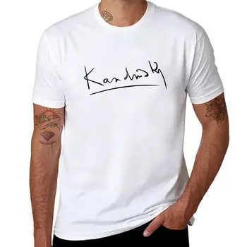 Новая фирменная футболка kandinsky, футболка на заказ, короткие мужские однотонные футболки