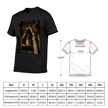 Новая футболка с видом на собор, футболки на заказ, создайте свою собственную футболку, черные футболки, аниме-футболки для мужчин, упаковка Изображение 2