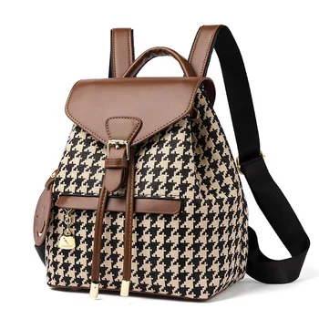 Новый модный женский рюкзак в виде Хаундстута, высококачественные женские винтажные школьные сумки, дорожный рюкзак, женская сумка для книг
