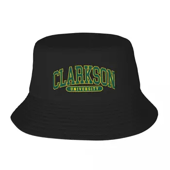 Новый шрифт университета Кларксона - колледжа, изогнутые кепки-ведро, спортивные кепки, шляпы boonie, черная шляпа для женщин, мужская