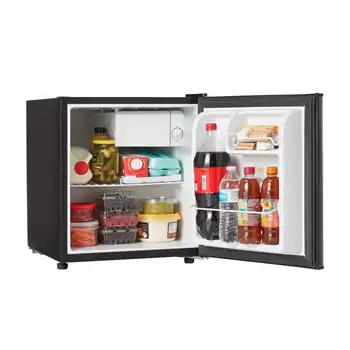 Однодверный Мини-Холодильник Galanz объемом 1,7 Кубических Фута GL17BK Черный Новый Мини-Холодильник С морозильной камерой Изображение 2