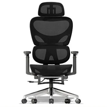 Офисное кресло, инженерное компьютерное игровое кресло, Кресло босса высокого класса, Откидывающаяся мебель для киберспортивных конференций, Сетчатое вращающееся кресло Изображение 2