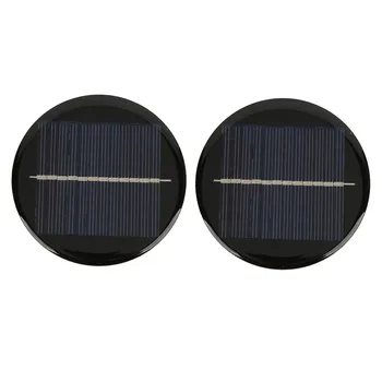 Панель солнечных батарей 6V Хорошая Светопропускаемость 80mm Панель Солнечных Батарей 0.5W Делает Водостотьким Высокий Коэффициент Преобразования для Домочадца для