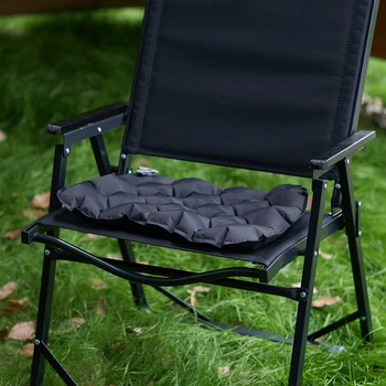 Переносные подушки для стульев, легкий надувной коврик для кемпинга, подушка для стула, грузоподъемность 100 кг для пеших прогулок, пикника, рыбалки Изображение 2