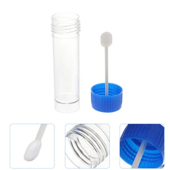 Пластиковая крышка для стакана для образцов Пластиковая чашка для мочи Контейнер для стула Контейнеры для сбора фекалий без этикетки Лабораторного медицинского назначения