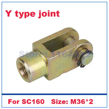 Пневматические детали стандартного типа SC воздушный цилиндр Y-образный шарнир для отверстия 160 мм 200 мм шарнир штанги M36 * 2