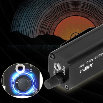Преобразователь усилителя для наушников XLR в аудиоинтерфейс 3,5 мм Мини Портативный Усилитель для наушников из алюминиевого сплава Изображение 2