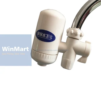 Продвижение оптовых продаж 1ШТ Кухонный кран Fauce Очиститель воды бытовой фильтр для воды с керамическим сердечником